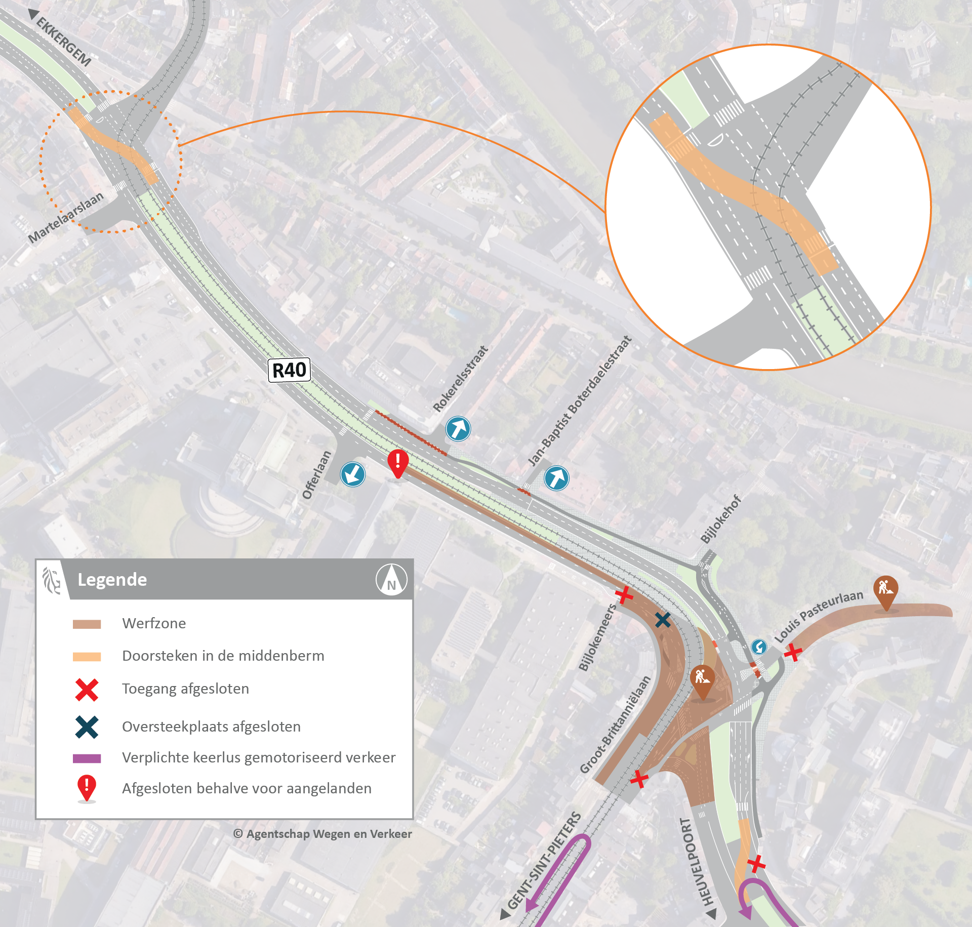 Hinder van april 2026 tot eind 2026 in kaart. 