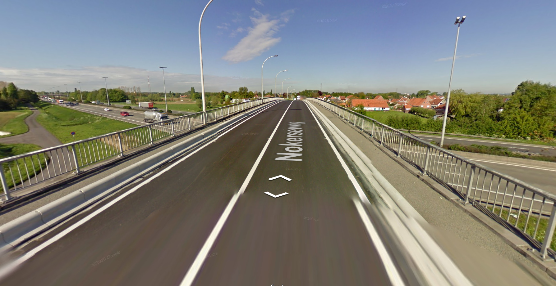 Afbeelding huidige brug Nokerseweg