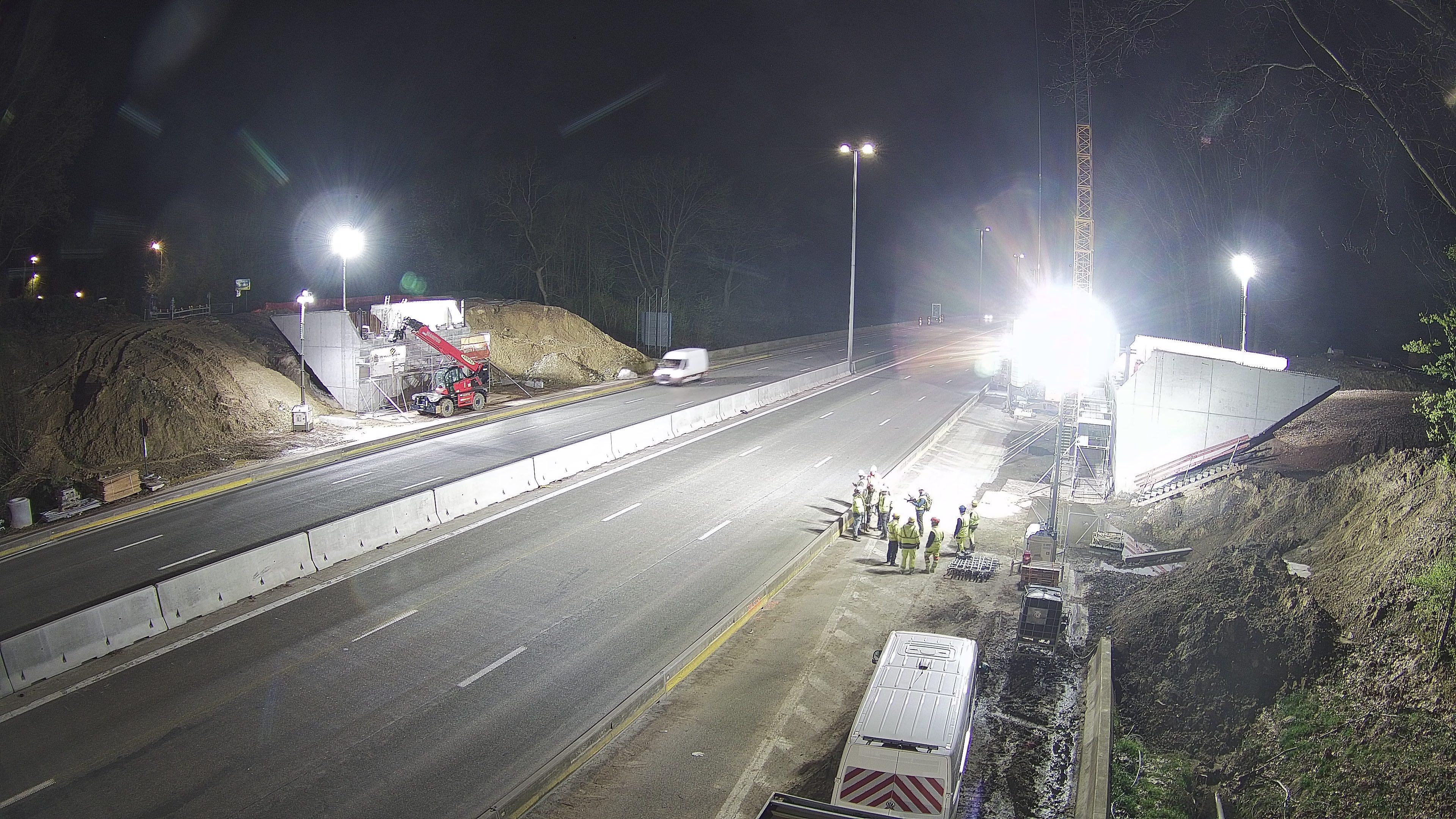 Snelweg E40 is afgesloten 21u.