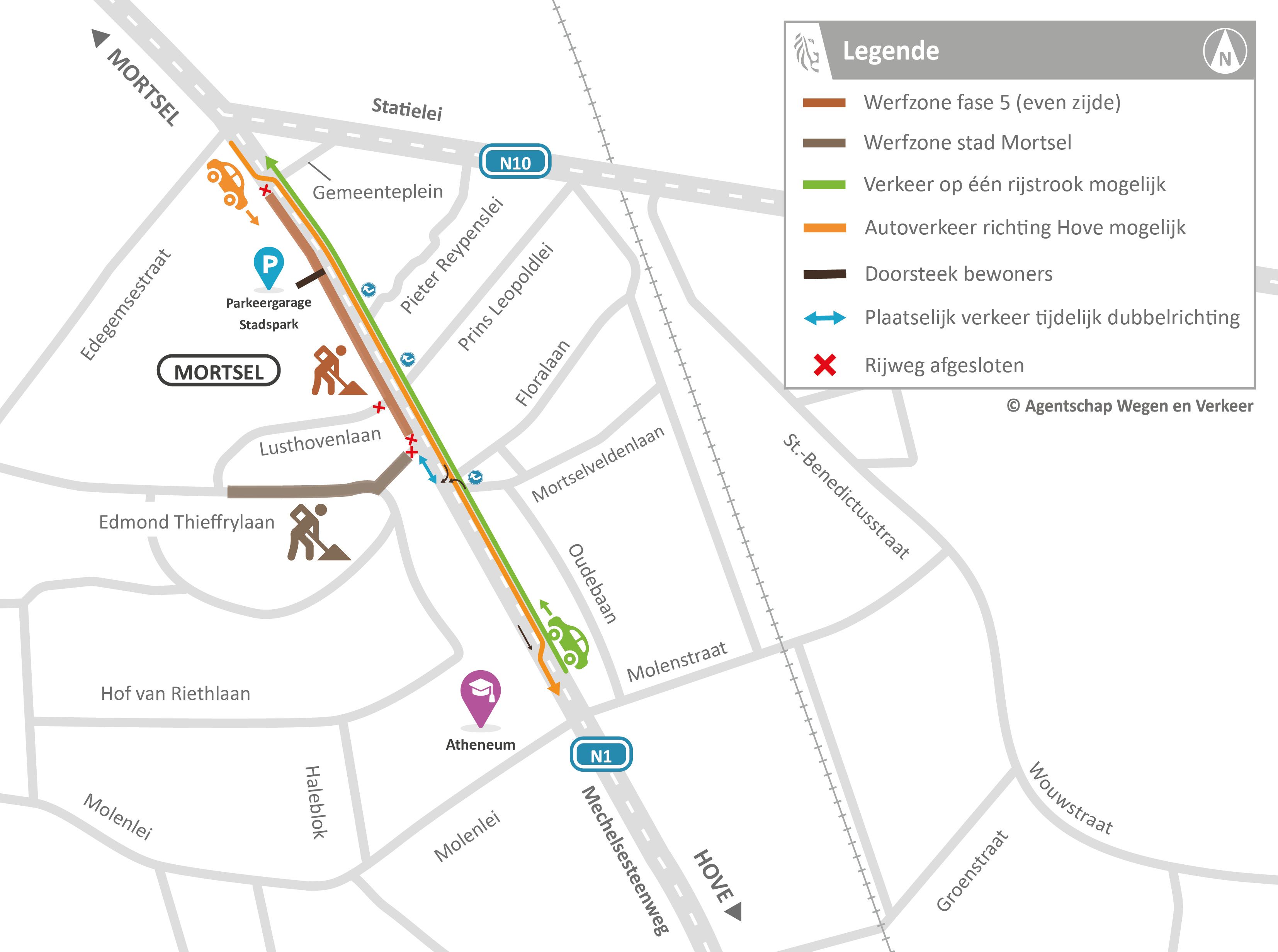 N1 Mortsel - omleidingsplan autoverkeer_Fase 5_2060316