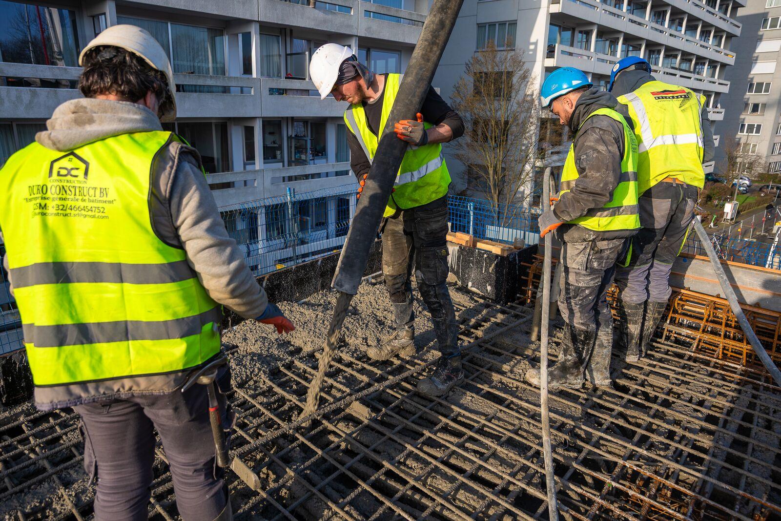 E313 bruggen - betonstort - februari 2026