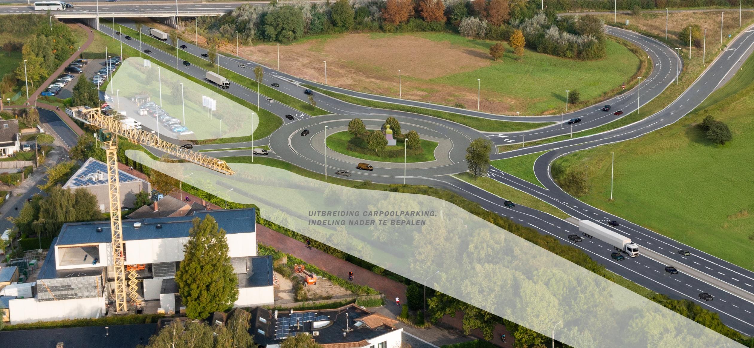 Toekomstbeeld - rotonde Cowboy Henk