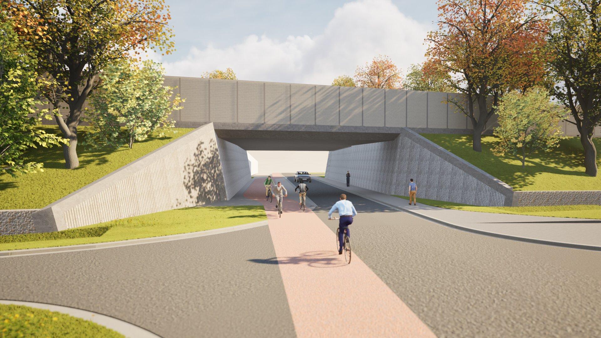 E313 Brug Ven Olen - Visualisatie nieuwe brug