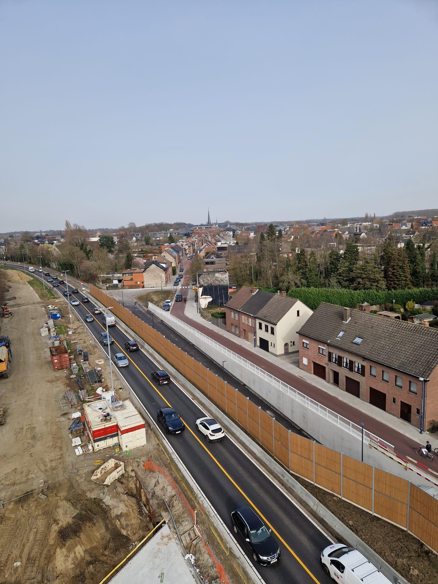 Bouw fietstunnel onder N171 aan kant Pierstraat
