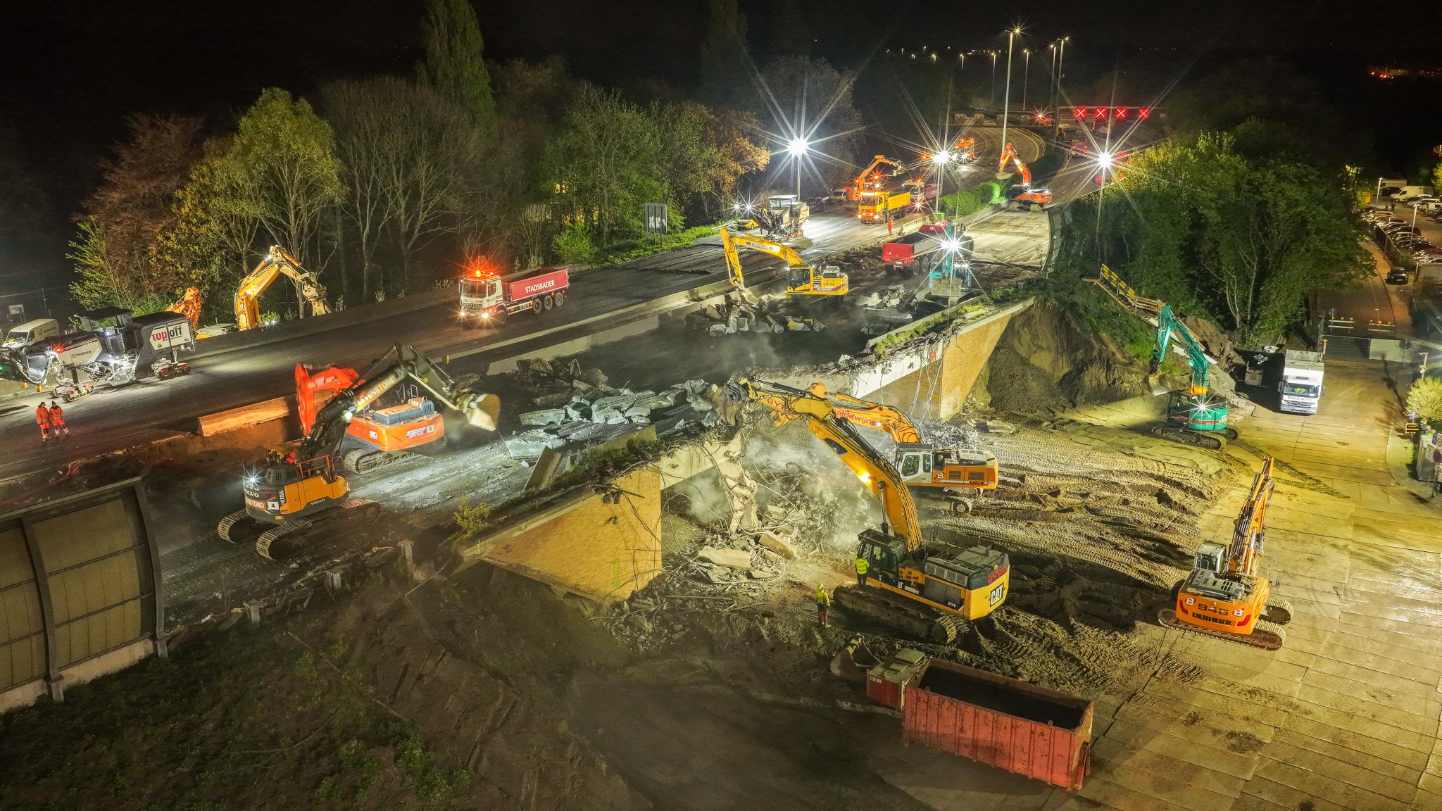 Bruggen E313_afbraak