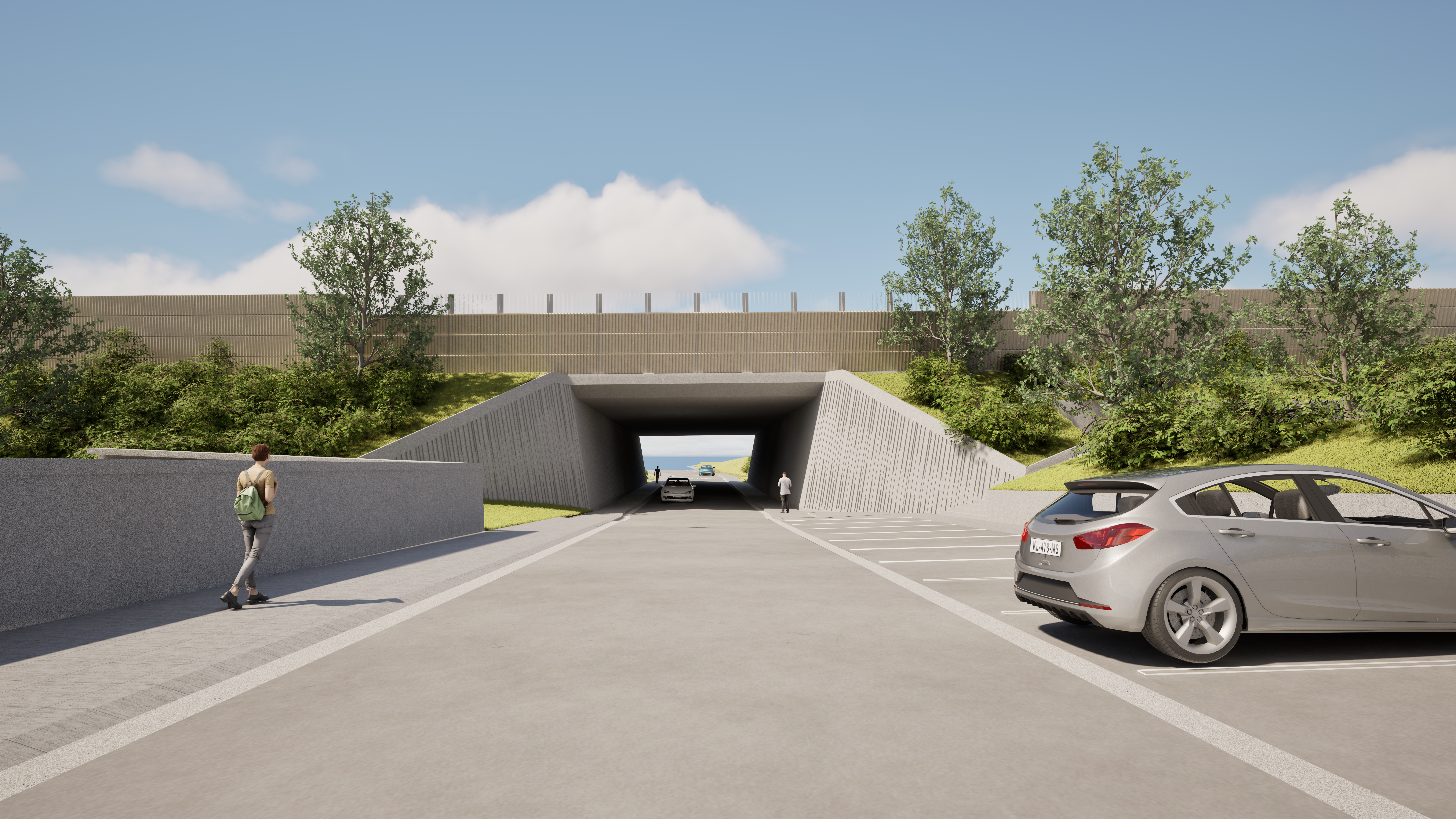 Toekomstbeeld kijkrichting Erpe 