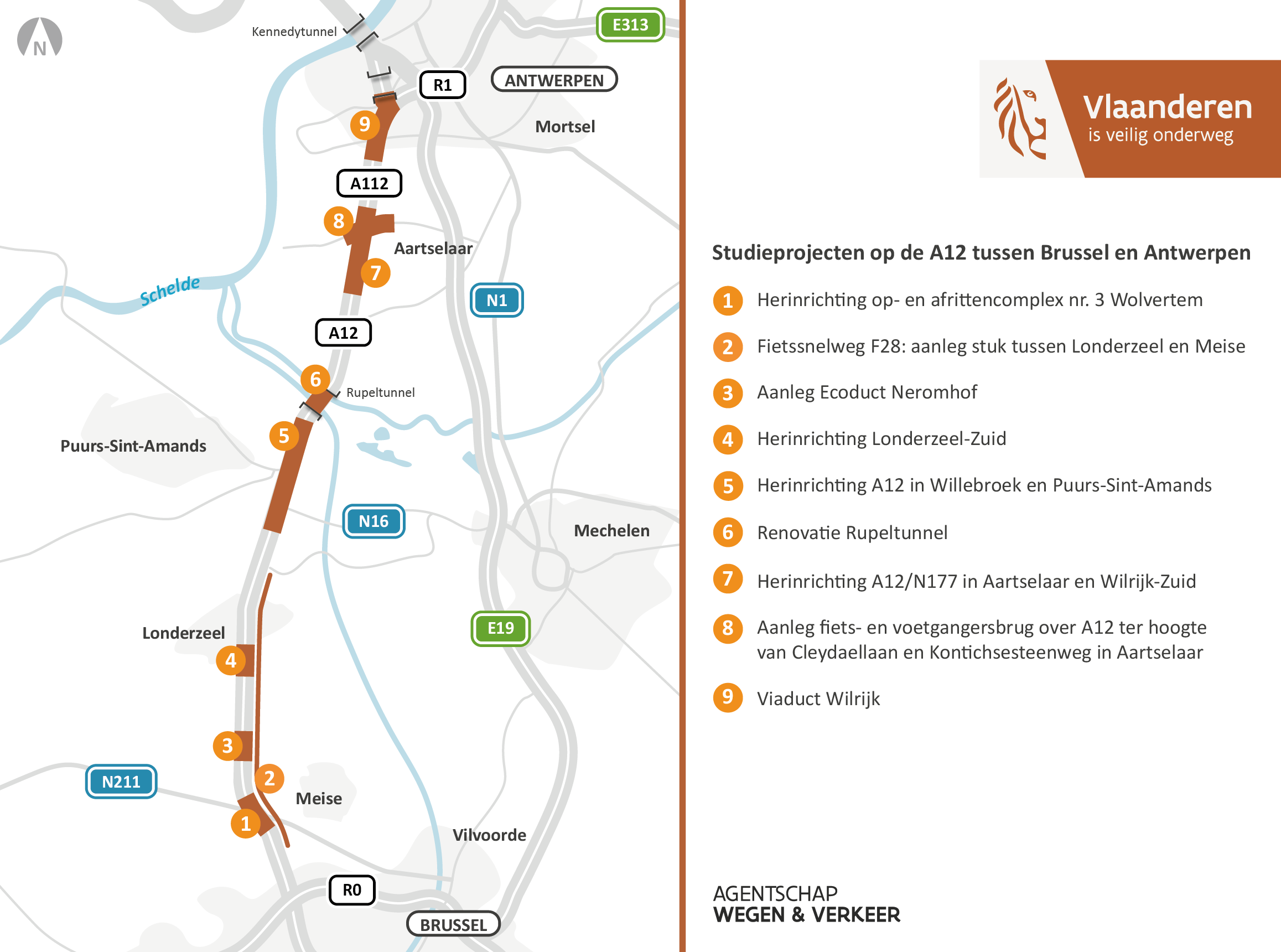 A12-projecten - update mei 2026