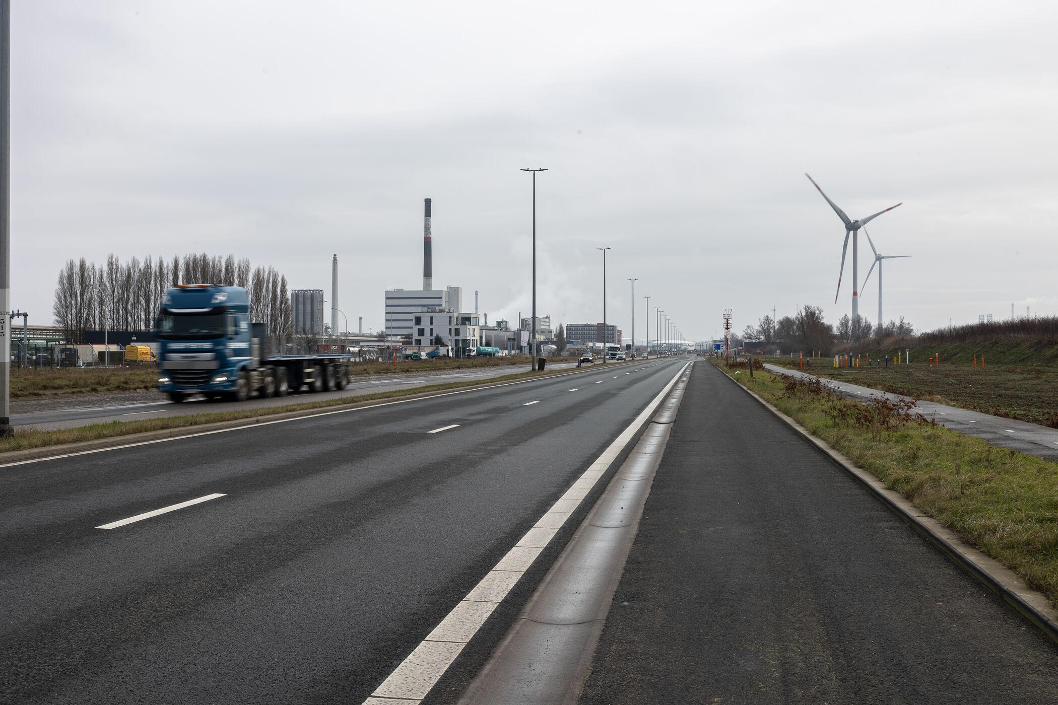 N101 Scheldelaan - huidige toestand