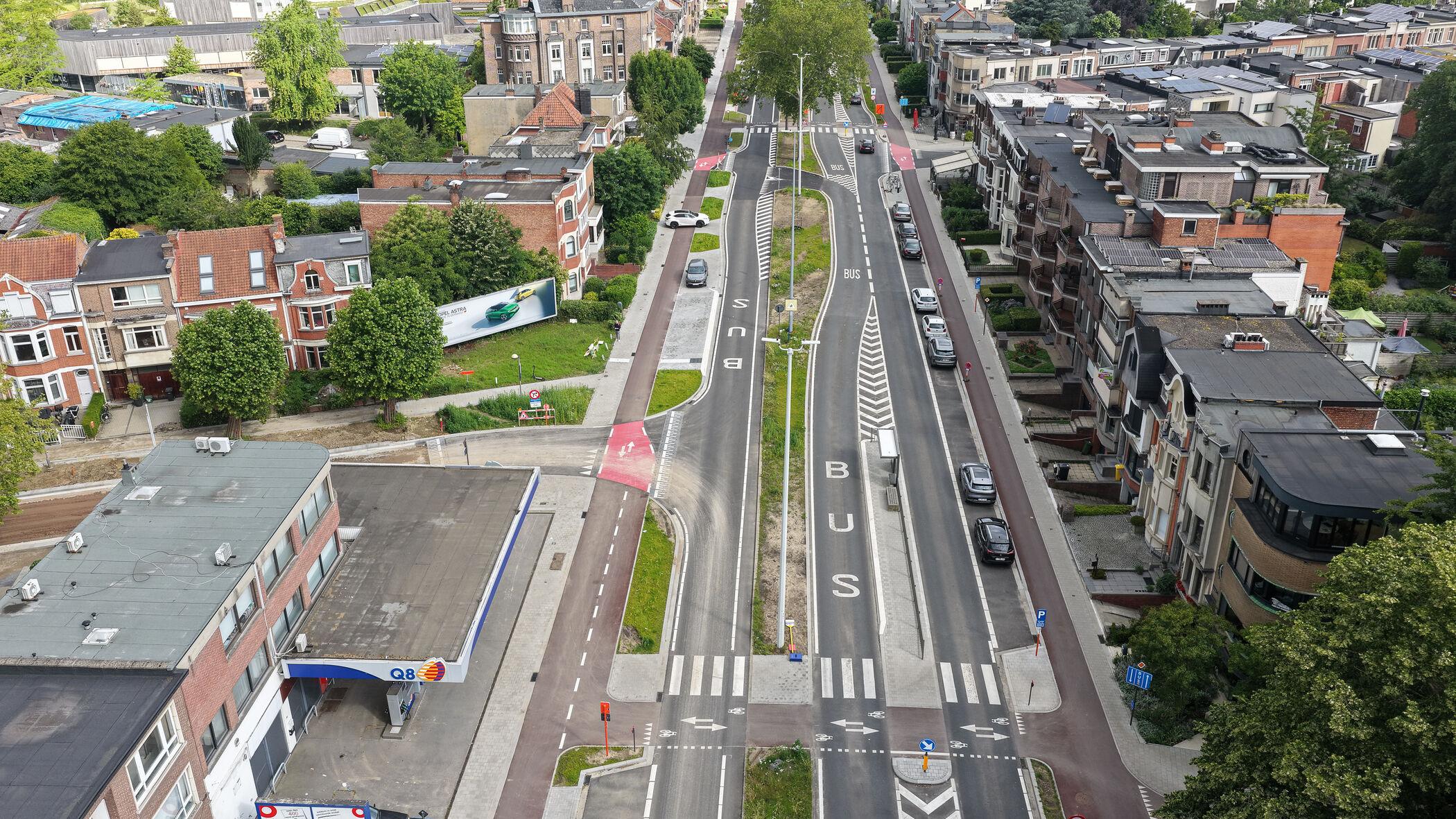 N1_Mortsel_HeraanlegMechelsesteenweg_EindeWerken - doorsteek t.h.v. Lusthovenlaan