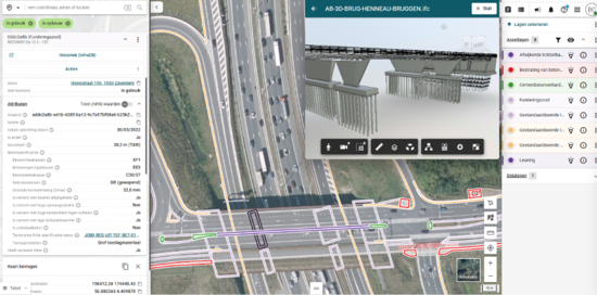 Voorbeeld Brug over R0 (Henneaulaan) - Zaventem_Machelen