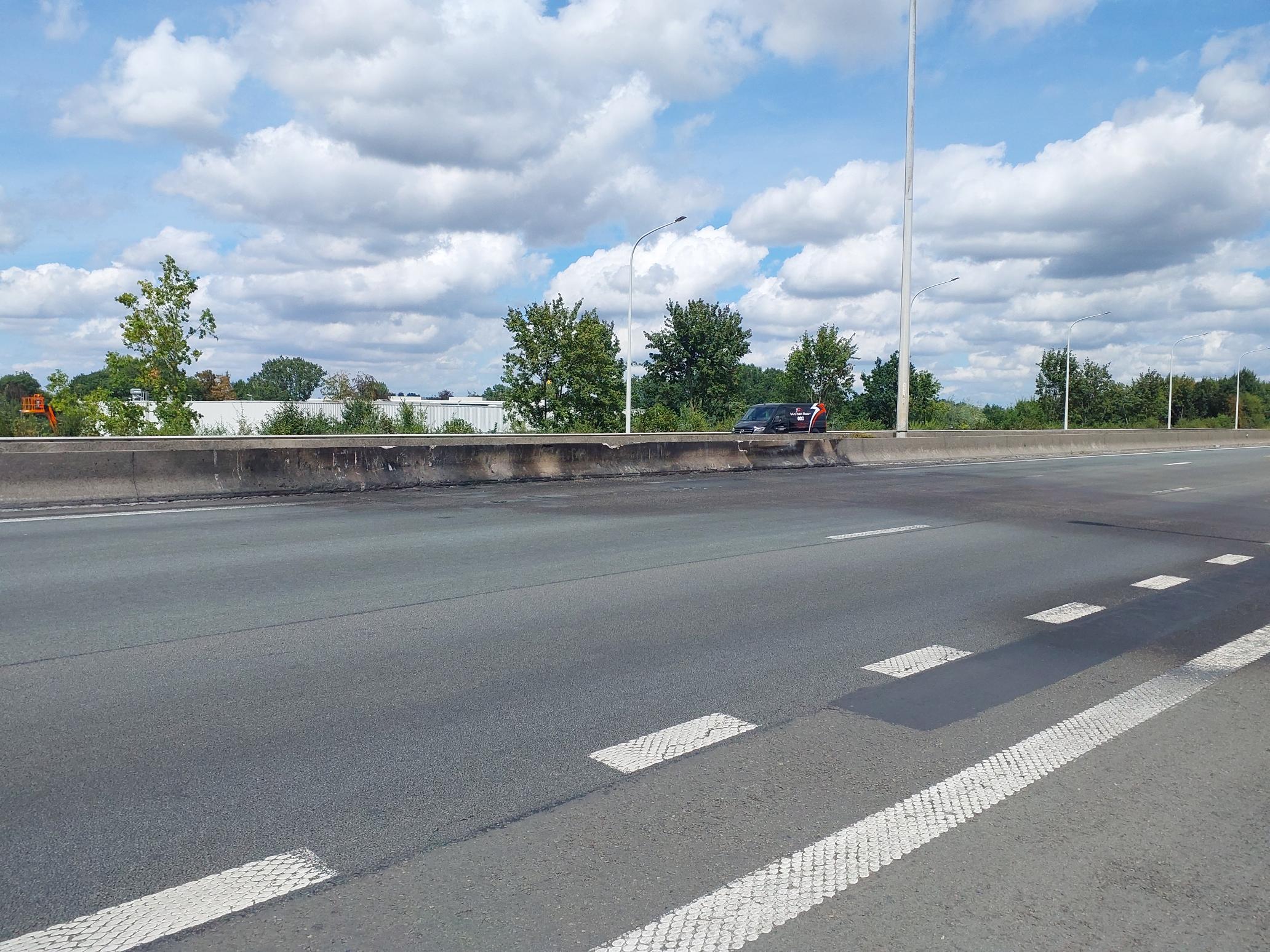E17 Lokeren: brandschade in beeld