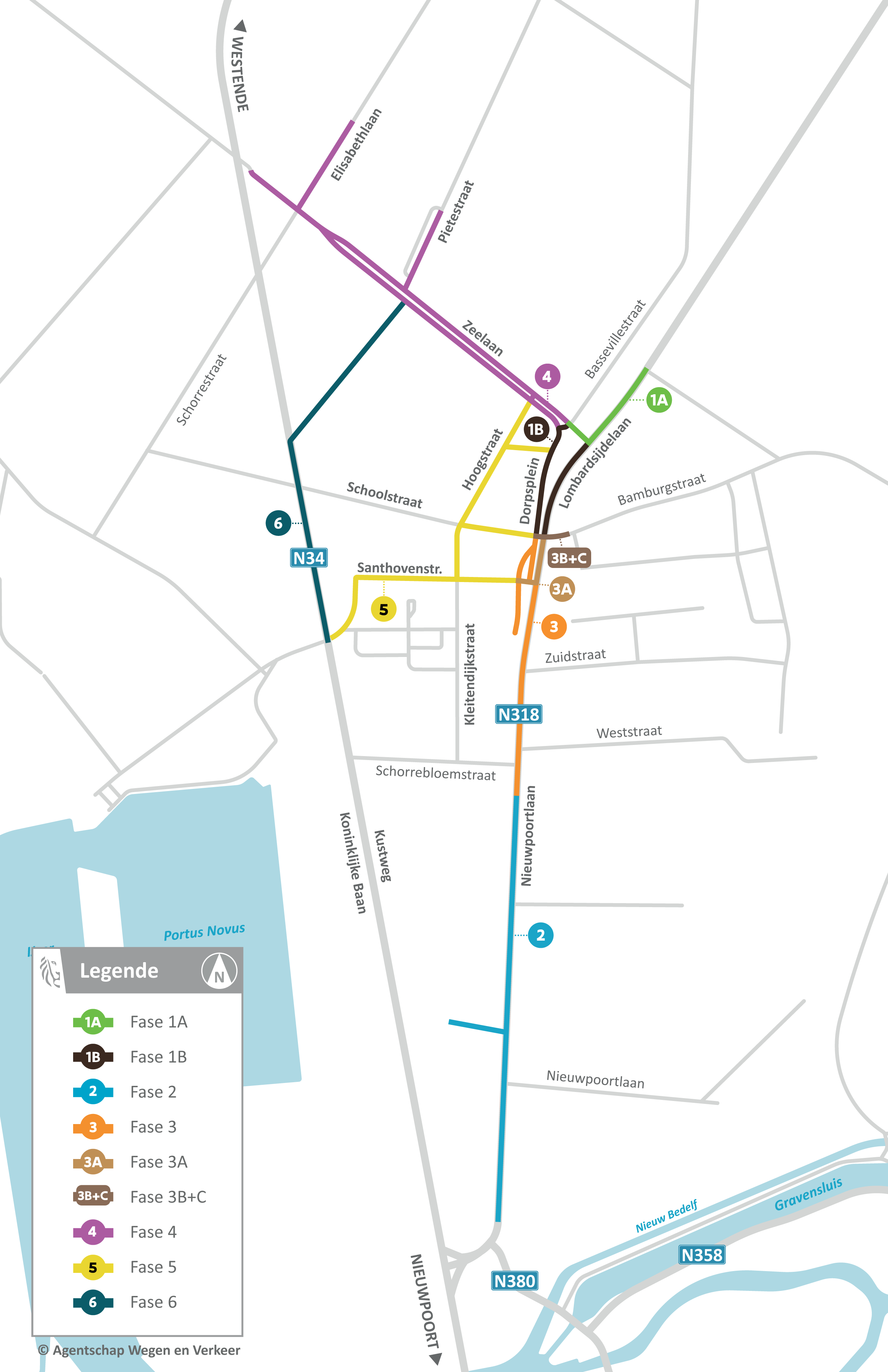 Faseringskaart Lombardsijde