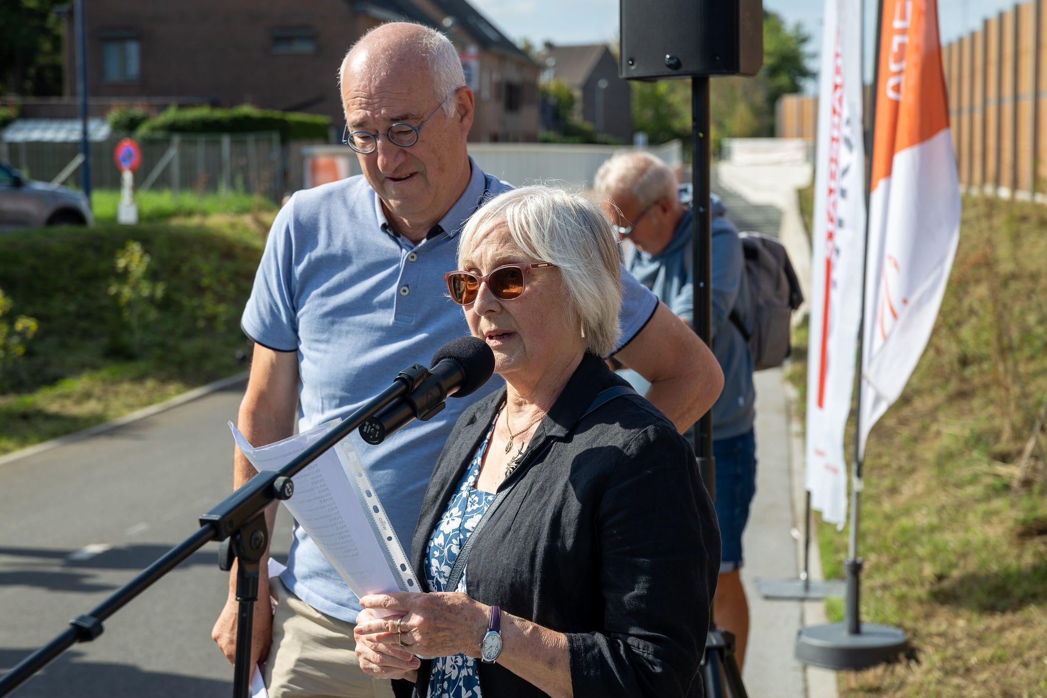Feestelijke inhuldiging fietstunnel onder N171 in Kontich