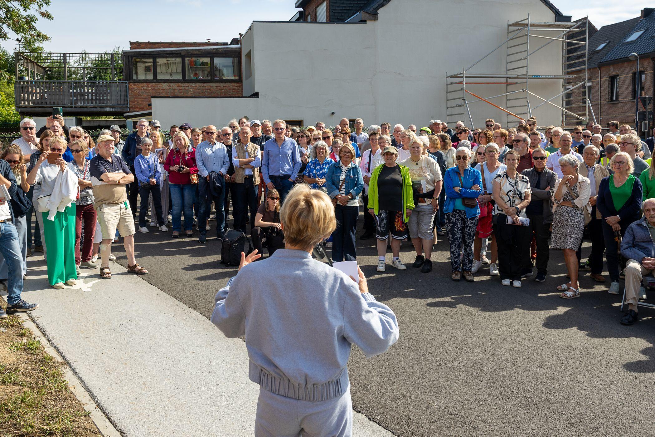Feestelijke inhuldiging fietstunnel onder N171 in Kontich