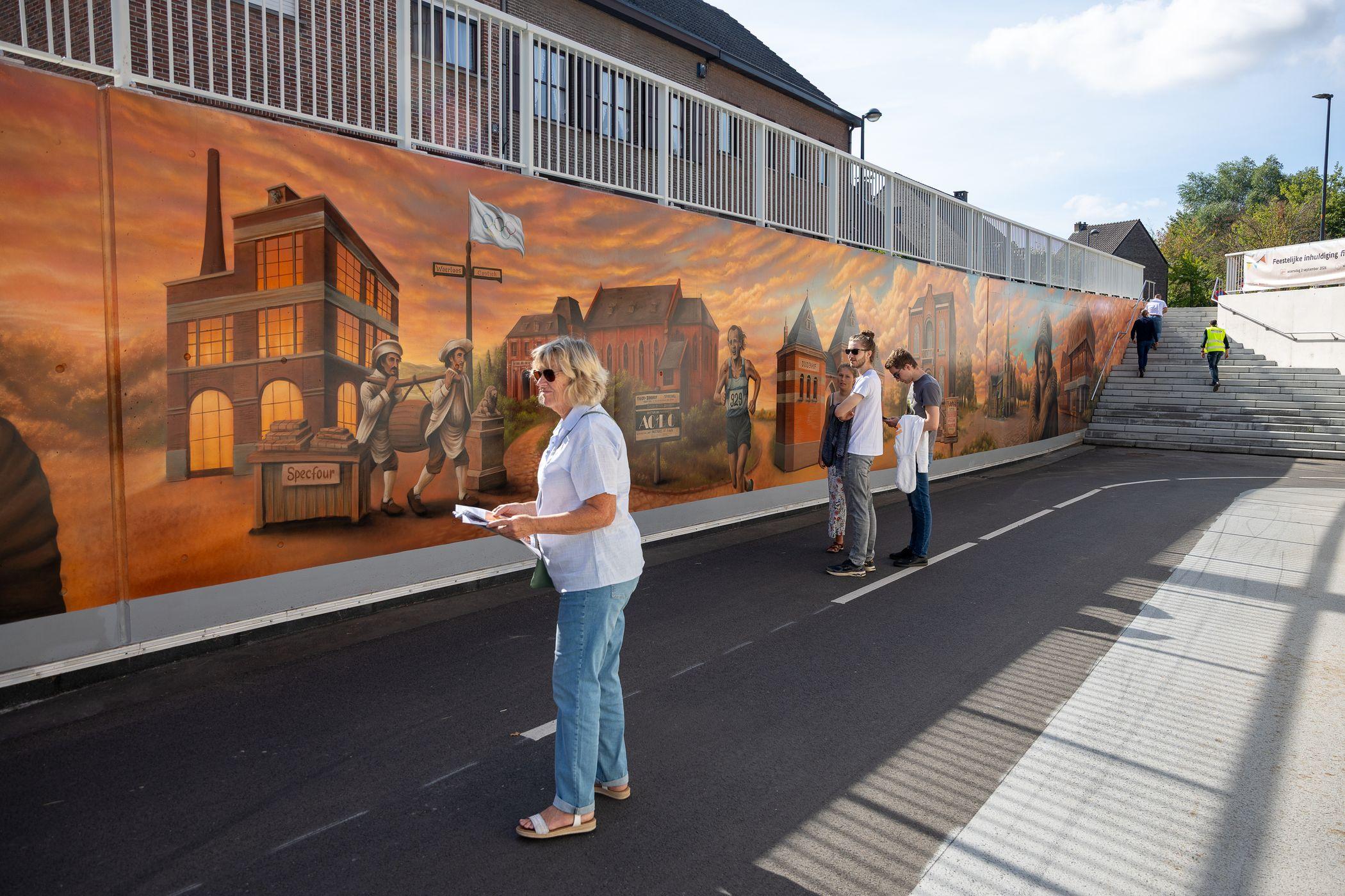 Feestelijke inhuldiging fietstunnel onder N171 in Kontich