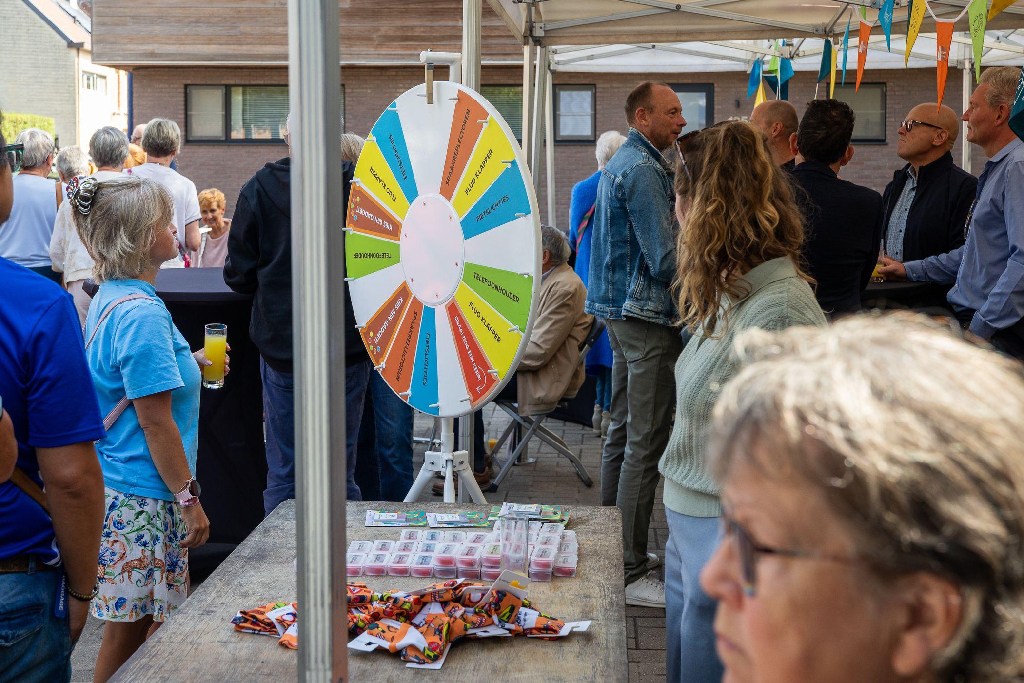 Feestelijke inhuldiging fietstunnel onder N171 in Kontich