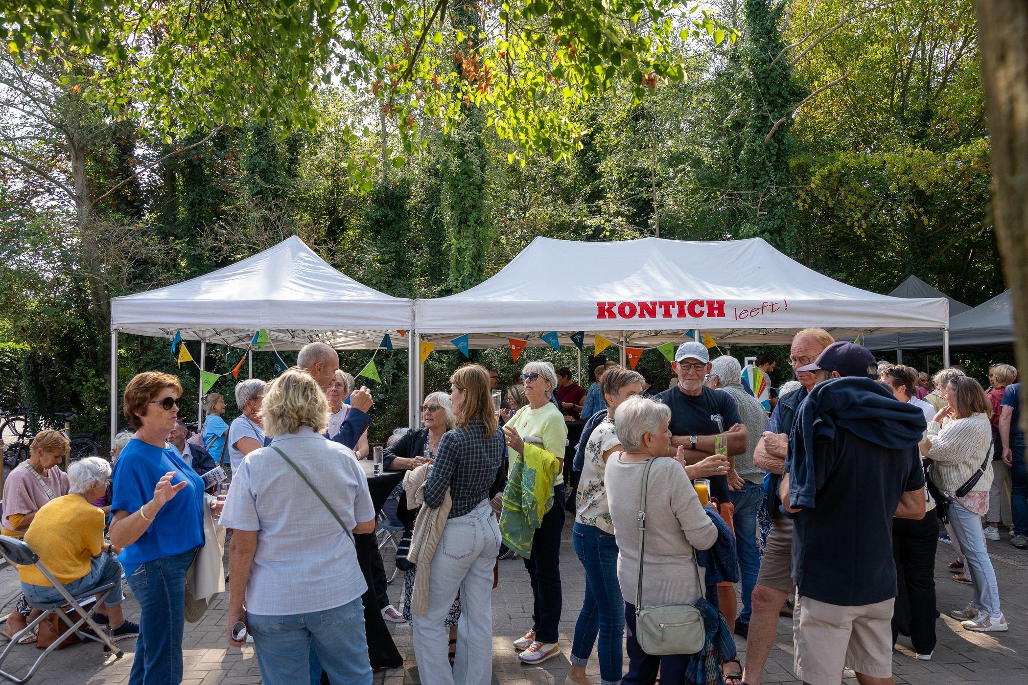 Feestelijke inhuldiging fietstunnel onder N171 in Kontich