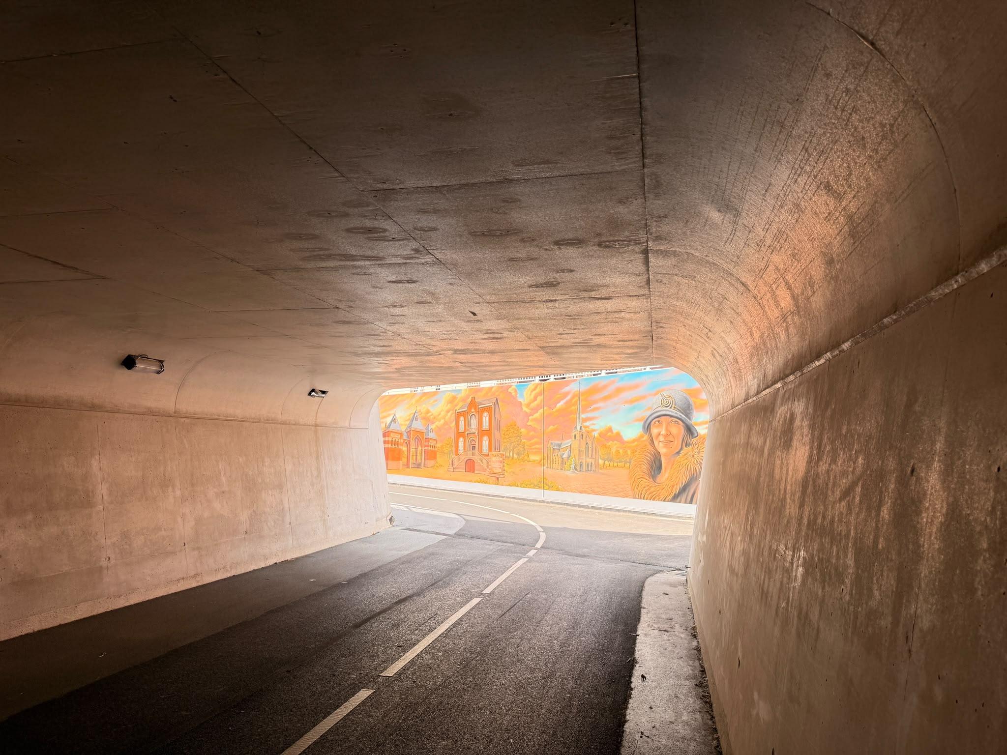 Fietstunnel onder N171 klaar
