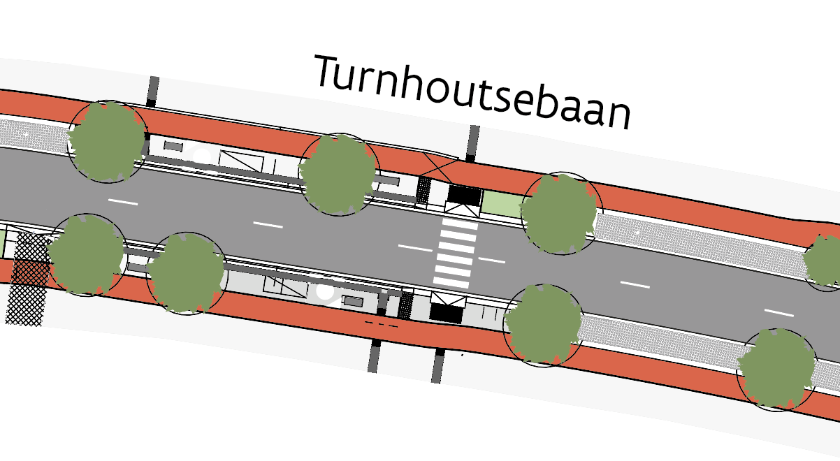 Ontwerpplan - Bushalte Kerkstraat