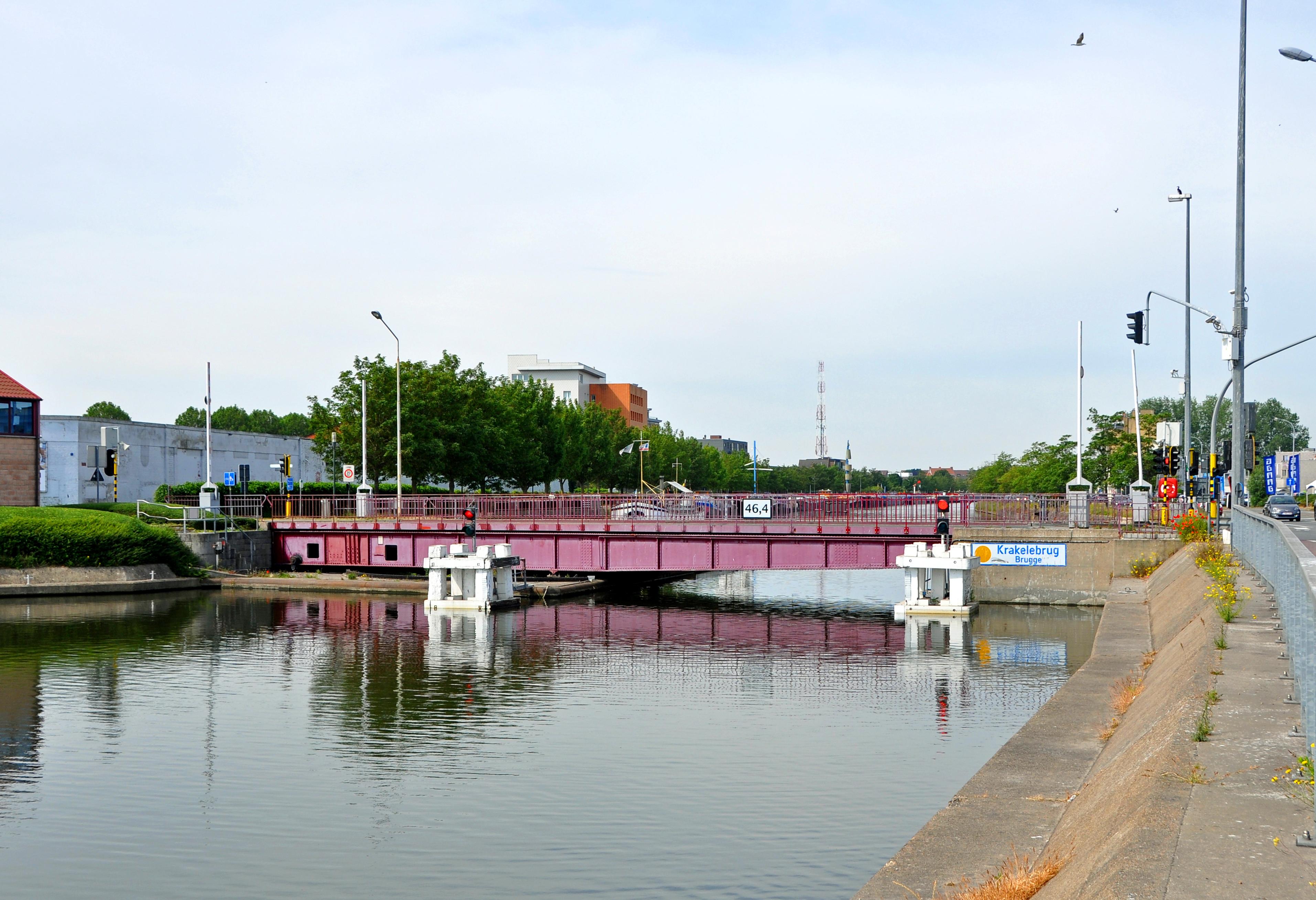Huidige situatie Krakelebrug