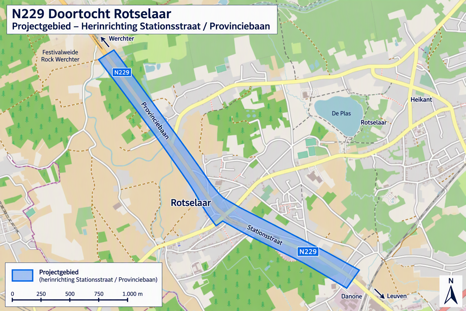 N229 situering